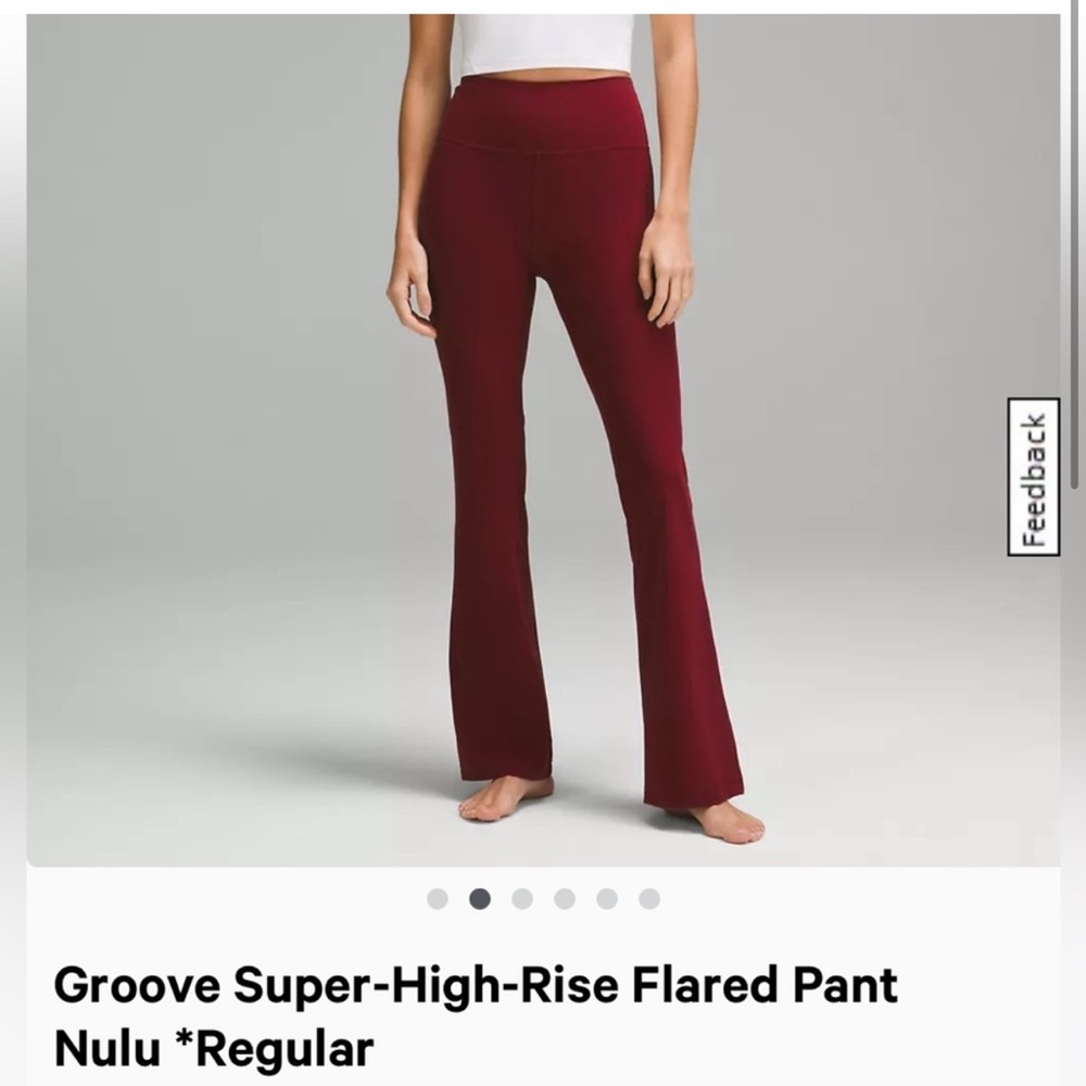 Maroon Flared - image 2